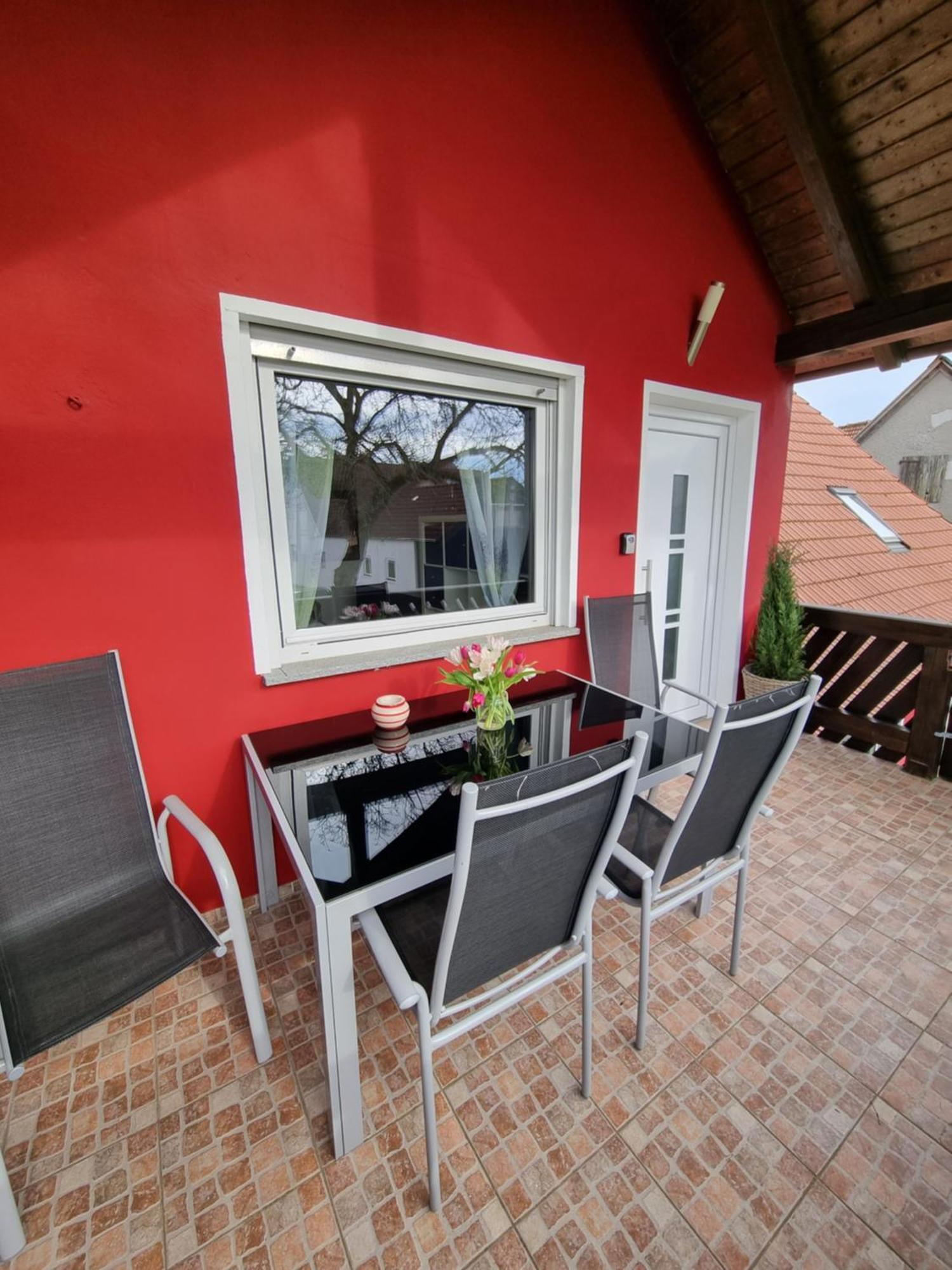 Burgpreppach Ferienwohnung „Schau Ins Frankenland“ מראה חיצוני תמונה