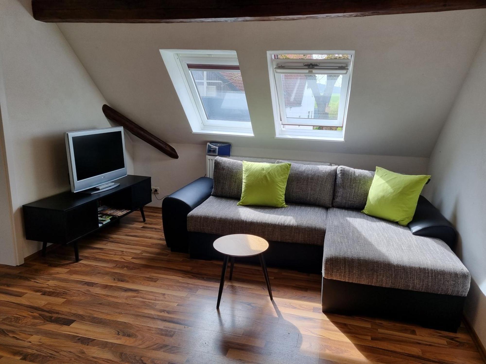 Burgpreppach Ferienwohnung „Schau Ins Frankenland“ מראה חיצוני תמונה